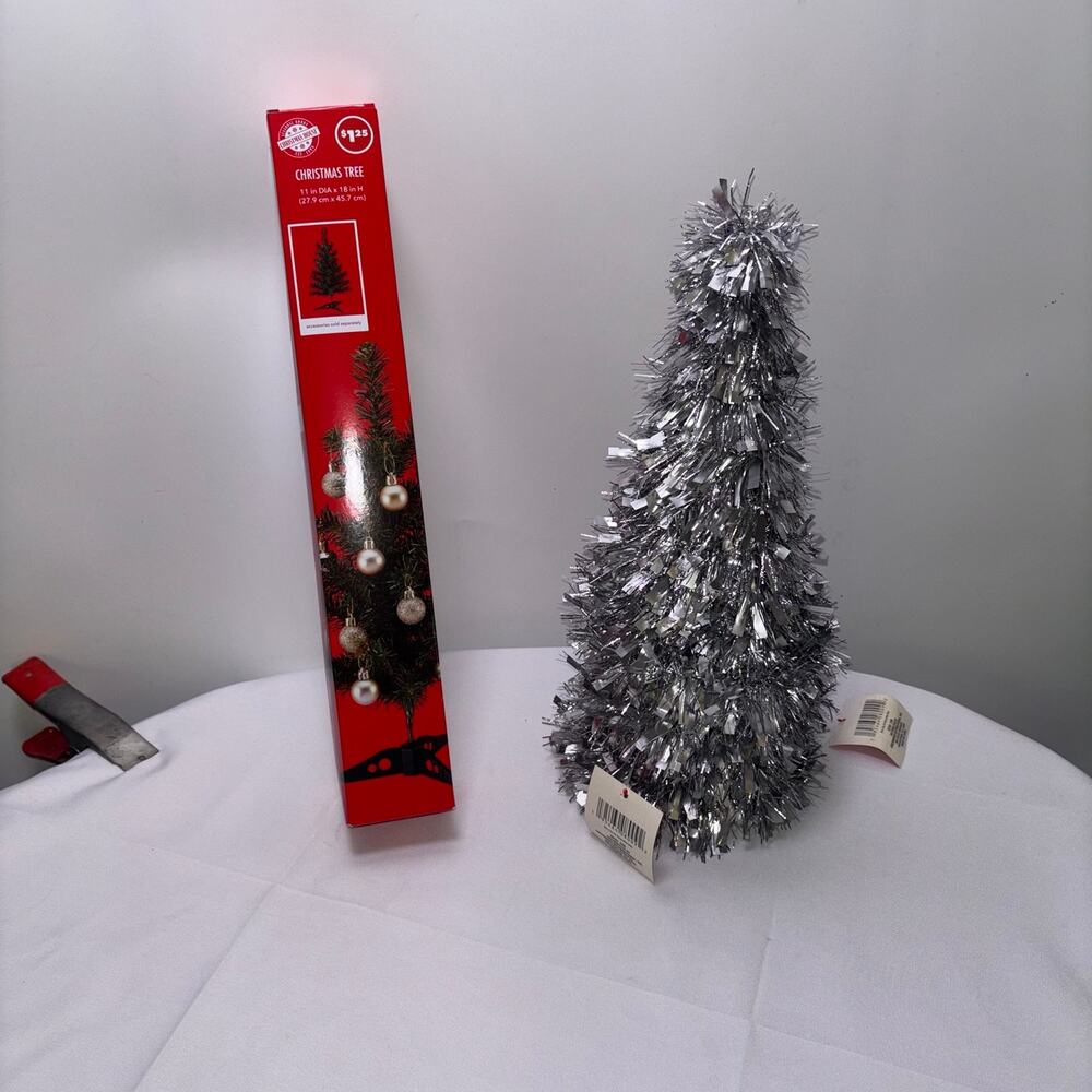 Table Top Christmas Trees - Two